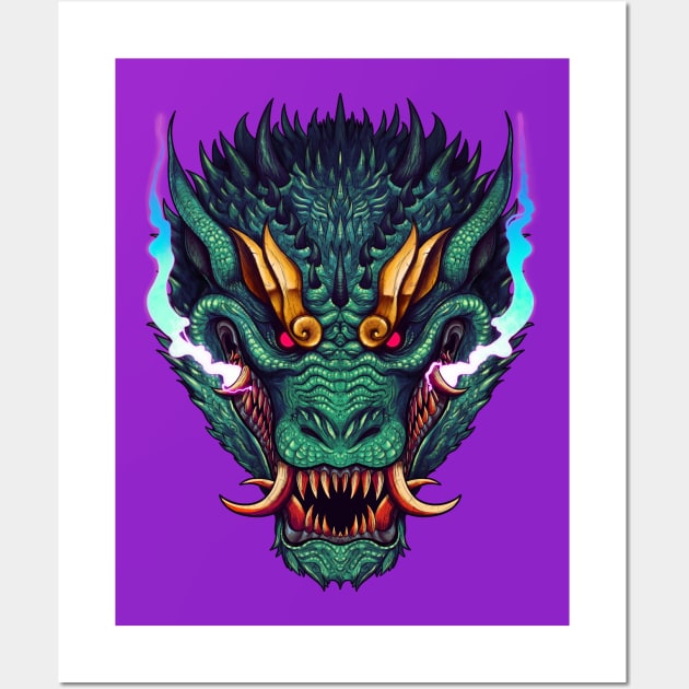 ONI (Green) Wall Art by Space Dragon